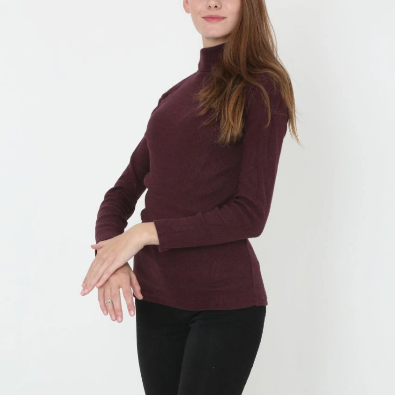 Tam Boğazlı Fitilli Likrali Koşkorse Badi - Bordo