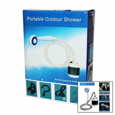 Taşınabilir Duş Seti – Pompalı ve Şarjlı