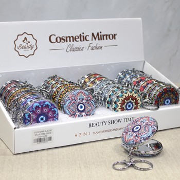 Taşlı El Aynası Anahtarlık Model 2 