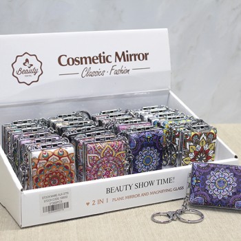 Taşlı El Aynası Anahtarlık Model 5