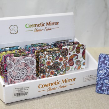 Taşlı El Aynası Dikdörtgen İnce Model 5 