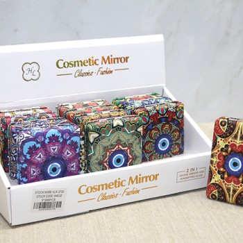 Taşlı El Aynası Dikdörtgen Kalın Model 2 