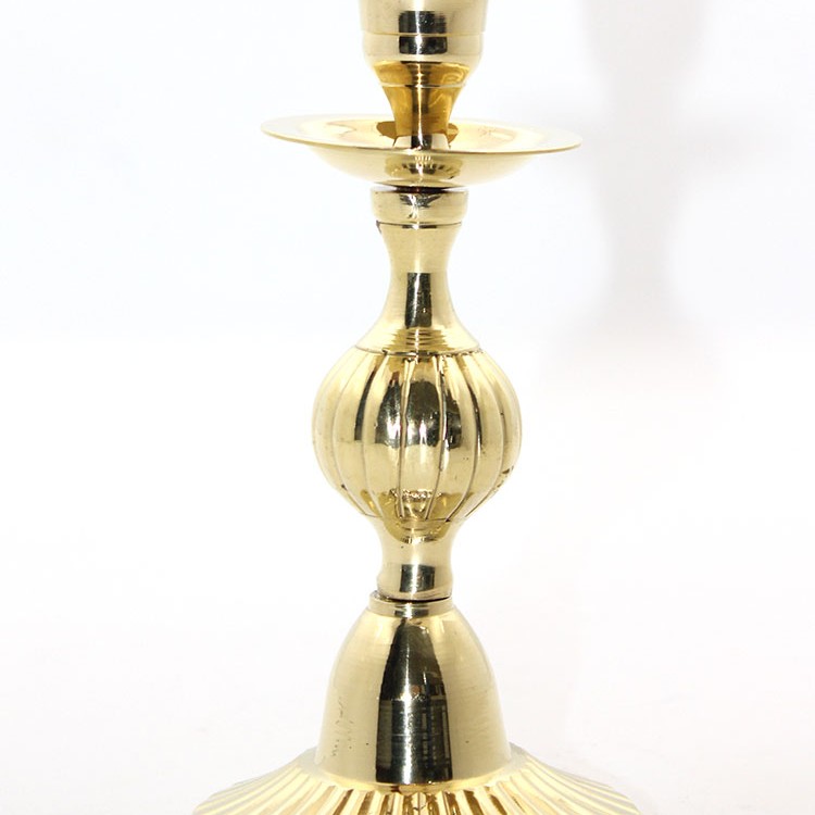 Tekli Pirinç Şamdan Model 3 