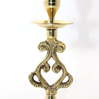 Tekli Pirinç Şamdan Model 5 