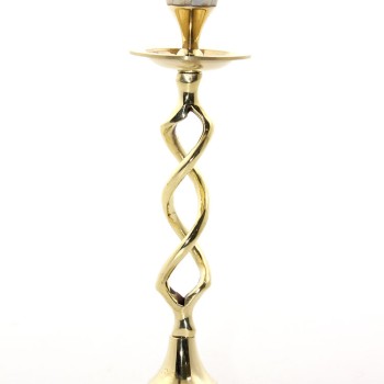 Tekli Pirinç Sedefli Şamdan Model 2 