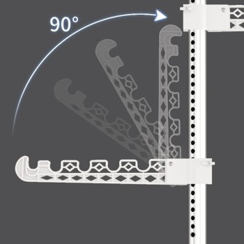 Teleskopik Giysi ve Çamaşır Askısı