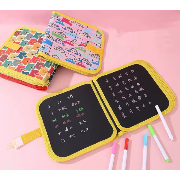 Temizlenebilir Renkli Çizim Defteri 