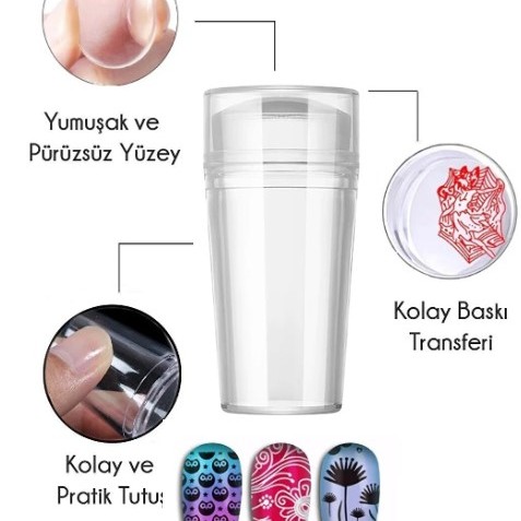 Tırnak Süs Damgası French Stamper