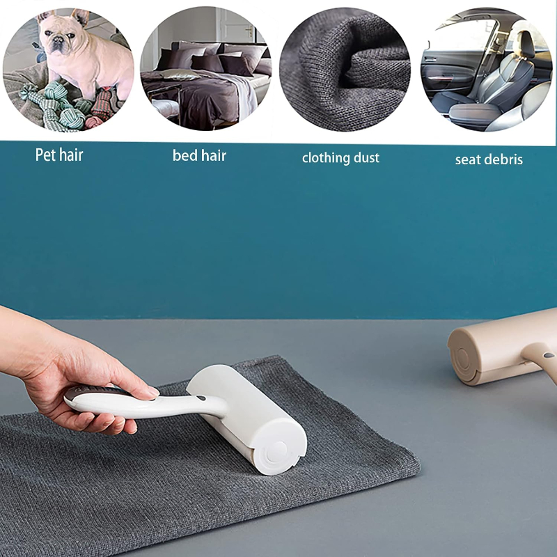 Tüy Toplama Rulosu - Kapaklı - Ergonomik - Taşınabilir 