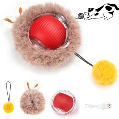 Tüylü Şarjlı Kedi Oyuncağı 