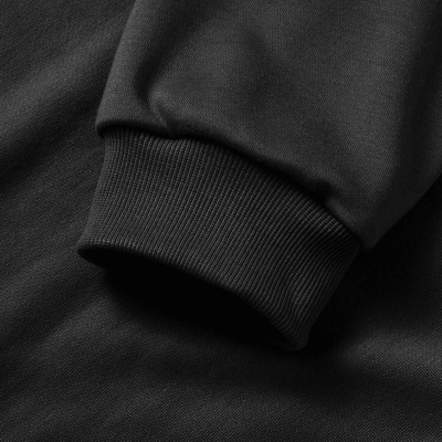 Üç İplik kapüşonlu 10 Kasıma Özel SweatShirt - Siyah -