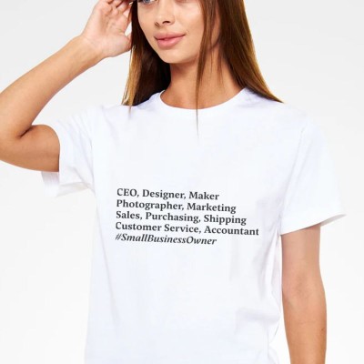 Unisex Oversize 24/1 Penye DTF Baskılı Tişört - DTF214