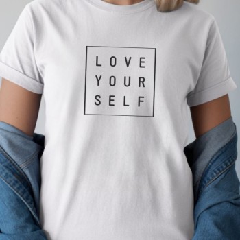 Unisex Oversize 24/1 Penye DTF Baskılı Tişört - DTF245