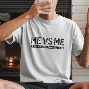 Unisex Oversize 24/1 Penye DTF Baskılı Tişört - DTF247