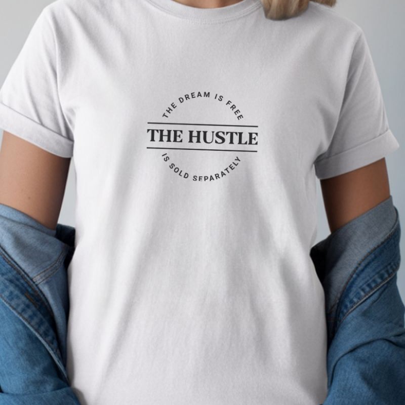 Unisex Oversize 24/1 Penye DTF Baskılı Tişört - DTF270