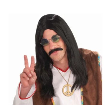 Uzun Barış Manço Peruğu ve Bıyığı