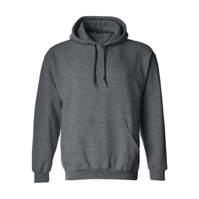 Uzun Kol Kapşonlu Basic Sweatshirt hoodie - Füme