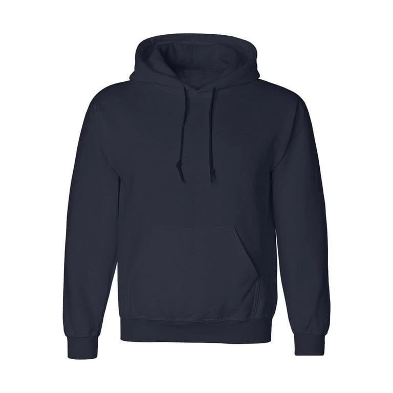 Uzun Kol Kapşonlu Basic Sweatshirt hoodie - Lacivert