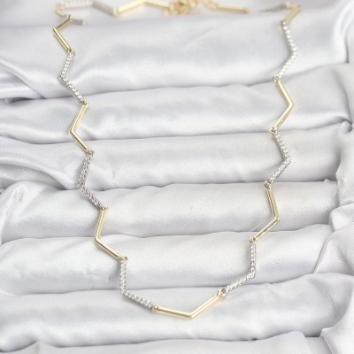 VIP Seri Zikzak Model Kadın Kolye