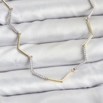 VIP Seri Zikzak Model Kadın Kolye