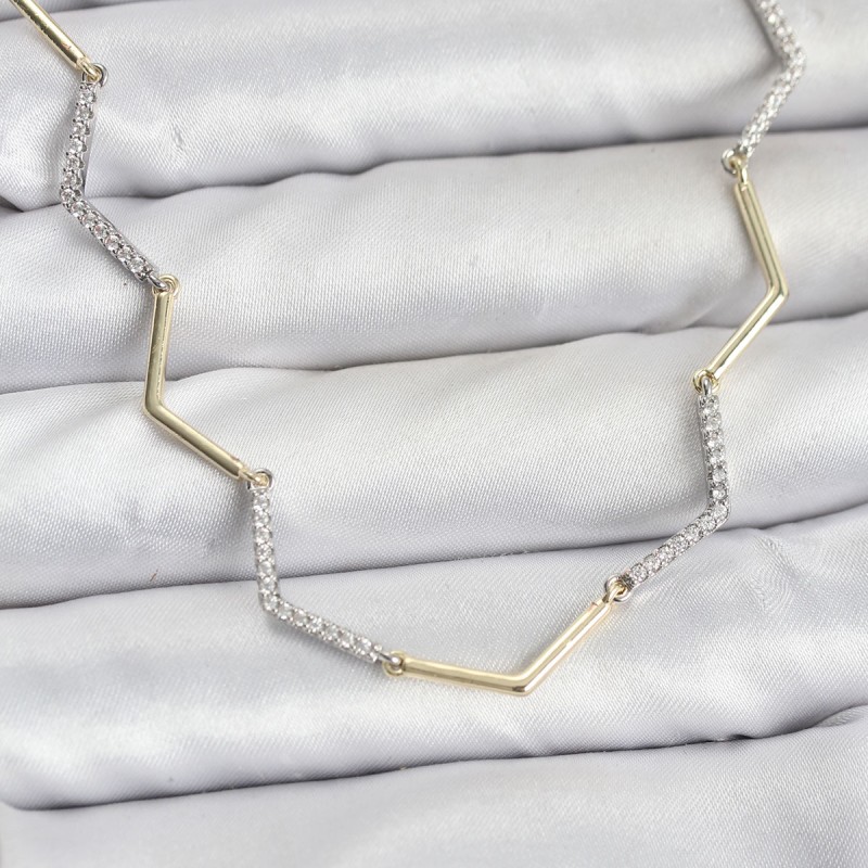 VIP Seri Zikzak Model Kadın Kolye