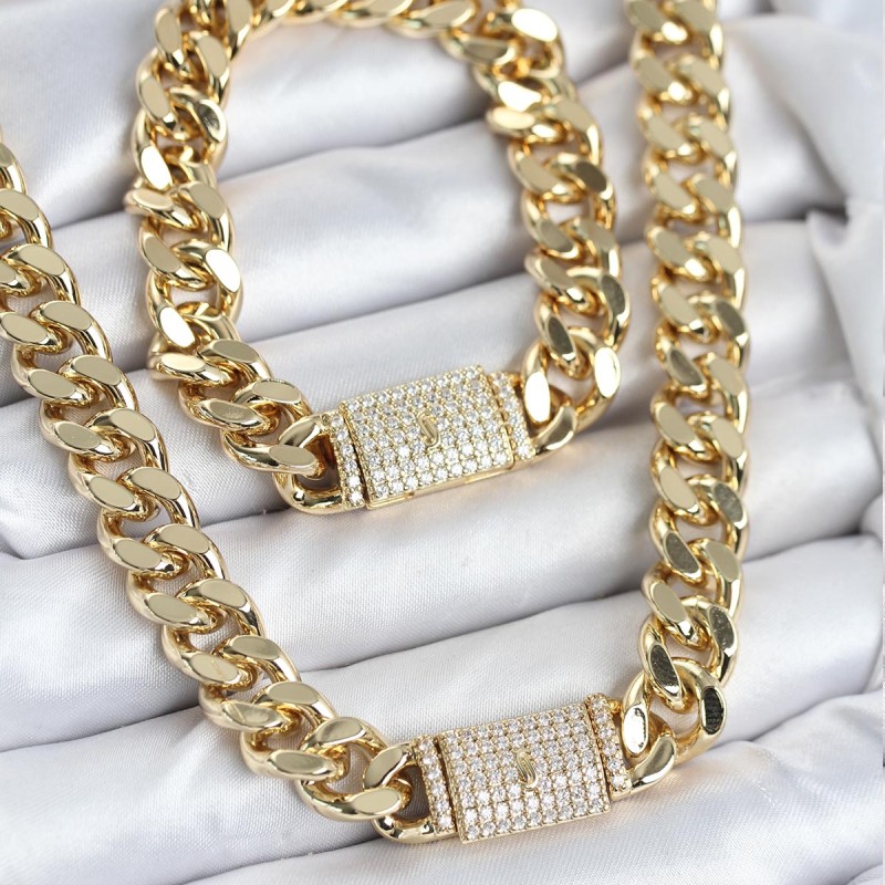 Xuping Gurmet Gold Renk Kolye ve Bileklik Seti