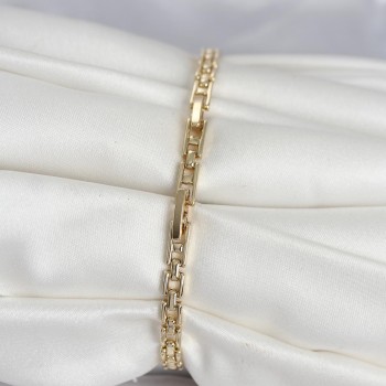 Xuping Model Zirkon Taşlı Gold Renk Kadın Bileklik
