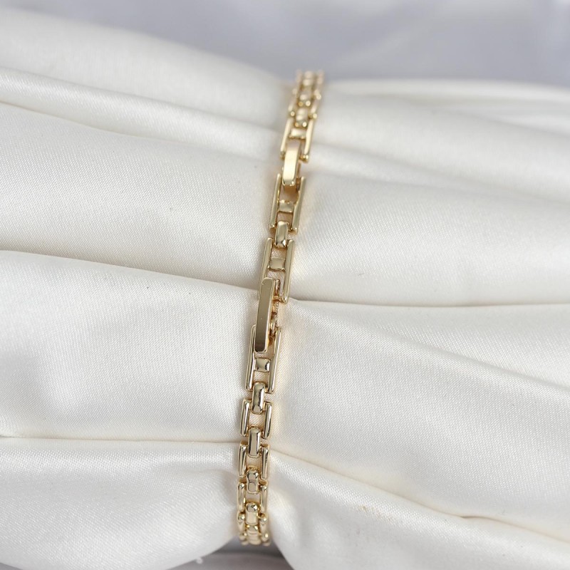 Xuping Model Zirkon Taşlı Gold Renk Kadın Bileklik