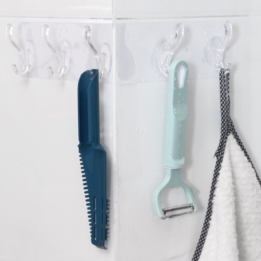 Yapışkanlı 5 Kancalı Askı