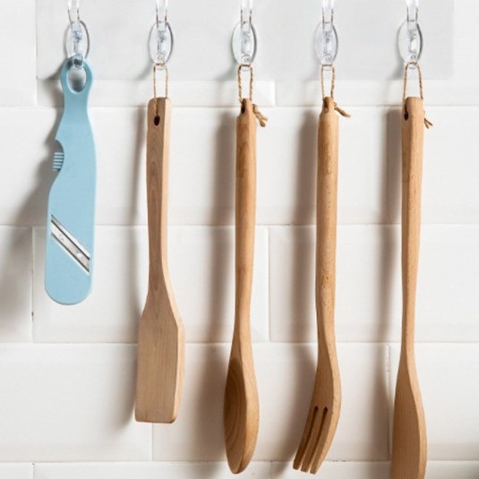 Yapışkanlı 5 Kancalı Askı