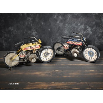 Yarış Motoru Tasarımlı Masaüstü Saat 