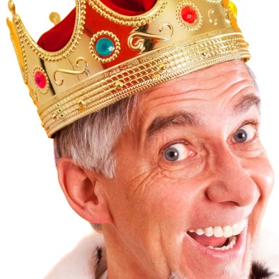 Yetişkin ve Çocuk Uyumlu Kral Tacı