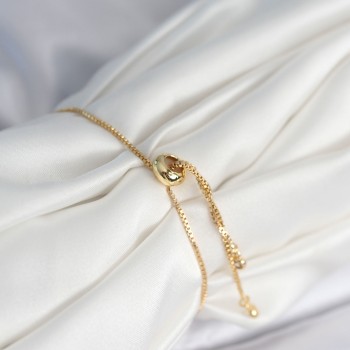 Yıldız Model Asansörlü Gold Renk Kadın Bileklik