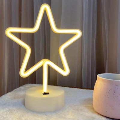 Yıldız Neon LED Lamba 