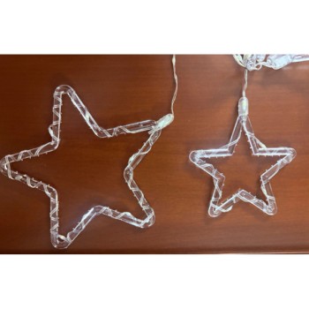 Yıldız Perde Led 10 Saçaklı 