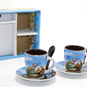 Yöresel İkili Fincan Seti Model 2 