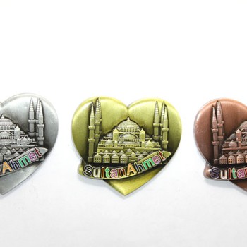 Yöresel Sultanahmet Magnet Kalp Tasarımlı 