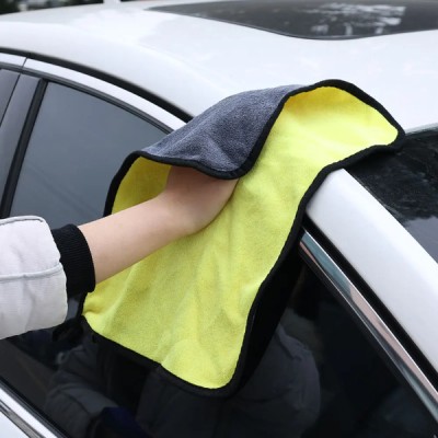Yünlü Mikrofiber Araba Temizlik Bezi 50x70 cm 