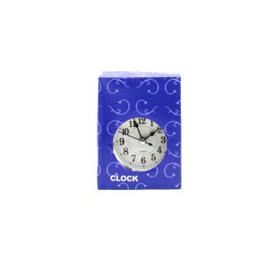 Yuvarlak Eskitme Metal Çalar Saat