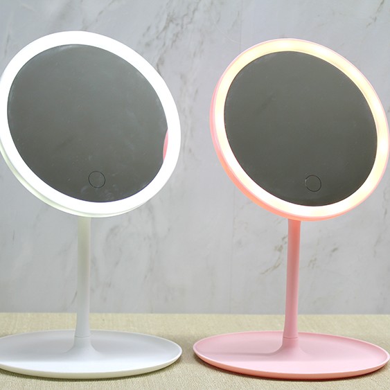 Yuvarlak Ledli Makyaj Aynası 
