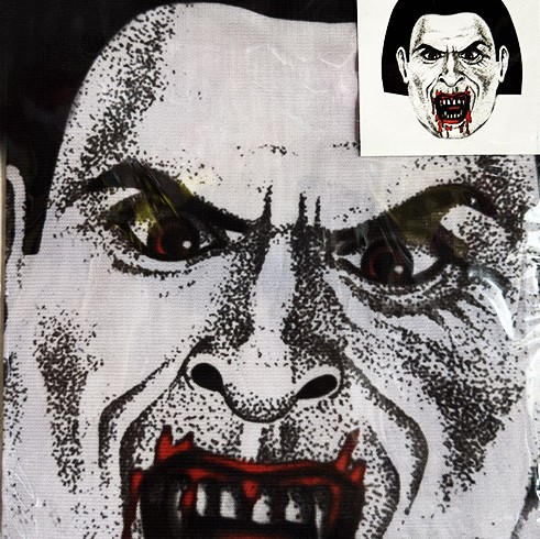 YÜZE YAPIŞAN KAFAYA TAM GEÇMELI STREÇ KANLI VAMPIR MASKE