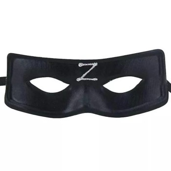 Zorro Maskesi Z Baskılı Lastikli